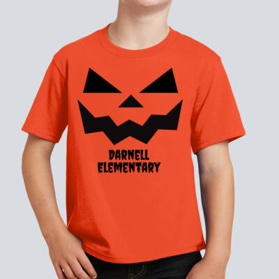 Youth T-Shirt - Fall - Jacko Lantern Black Thumbnail