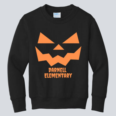 Youth Crewneck - Fall - Jacko lantern Orange  Thumbnail