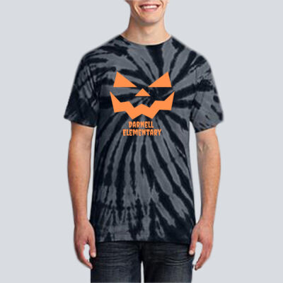 Adult Tie-Dye T-Shirt - Fall - Jacko lantern Orange  Thumbnail