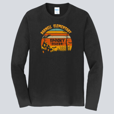 Adult Long Sleeve Shirt - Fall - Haunted House  Thumbnail