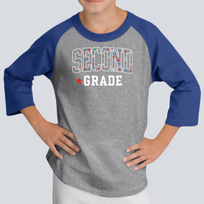 Youth Raglan T-Shirt - 2nd Grade Superstars 25-26 Thumbnail