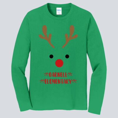 Adult Long Sleeve Shirt - Winter Holidays - Reindeer Thumbnail