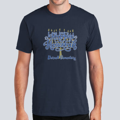 Adult T-Shirt - Winter Holidays - Happy Hanukkah Thumbnail