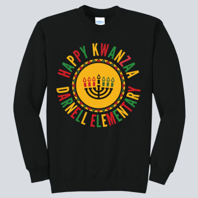 Adult Crewneck - Winter Holidays - Happy Kwanzaa Thumbnail